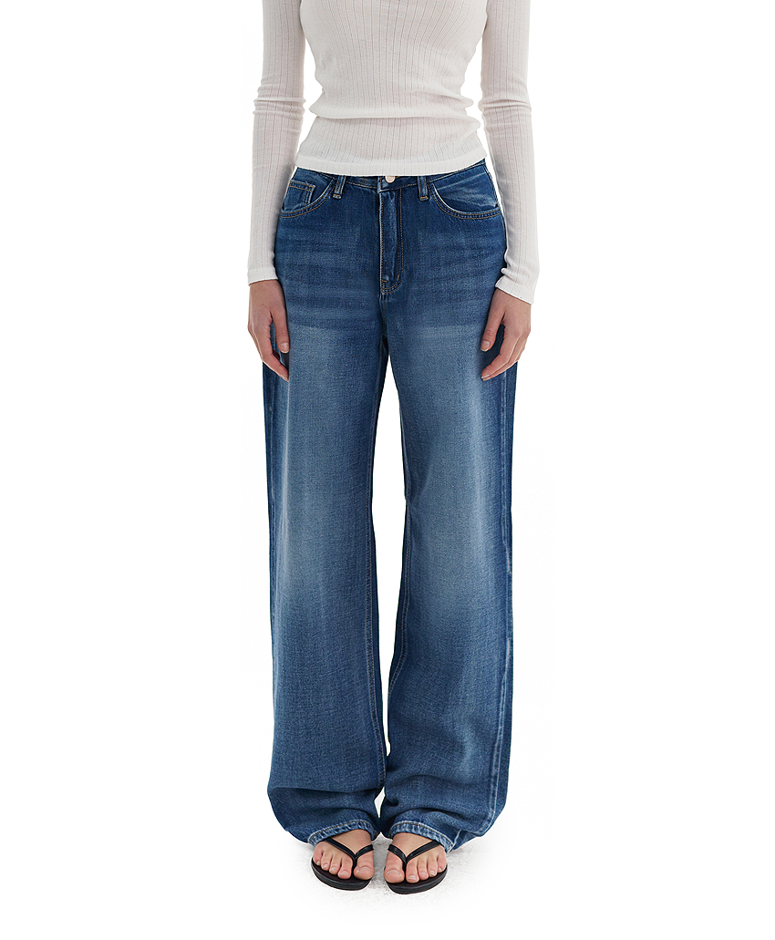 DEEP SOFT LOW-RISE JEANS