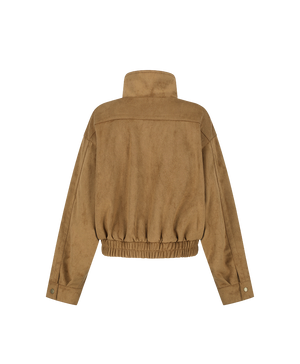 SUEDE BOMBER JACKET