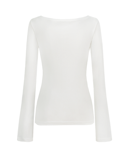 BOAT NECK LONG SLEEVE