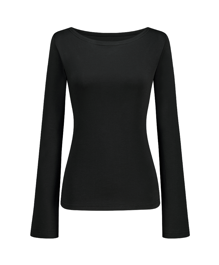 BOAT NECK LONG SLEEVE