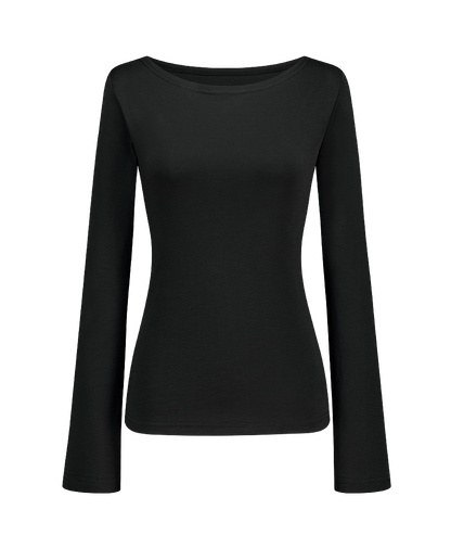 BOAT NECK LONG SLEEVE