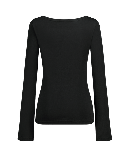 BOAT NECK LONG SLEEVE