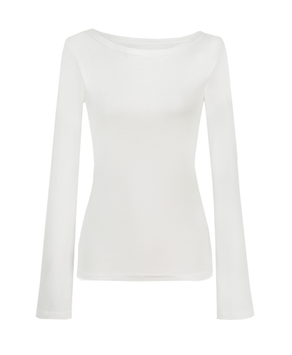 BOAT NECK LONG SLEEVE