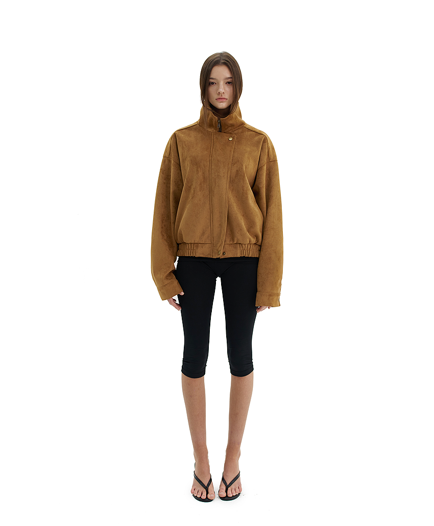 SUEDE BOMBER JACKET