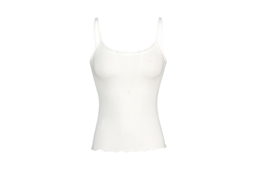 FRILL LACE SLEEVELESS