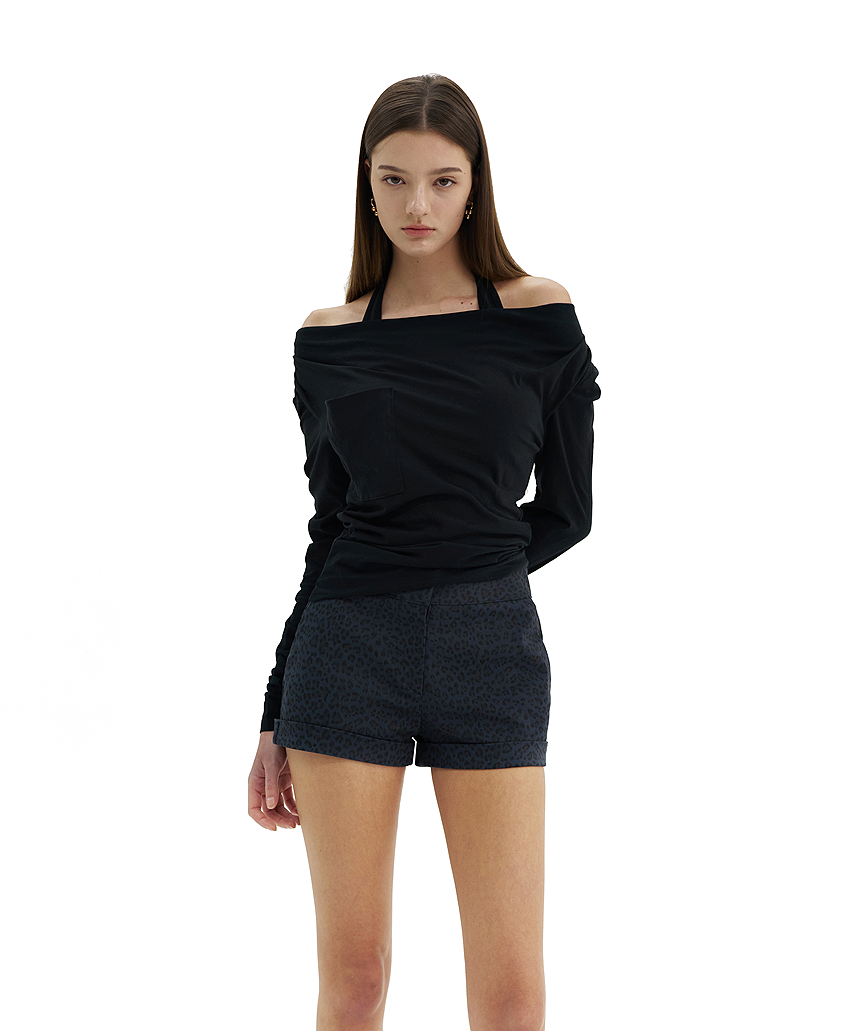 POCKET DRAPE TEE
